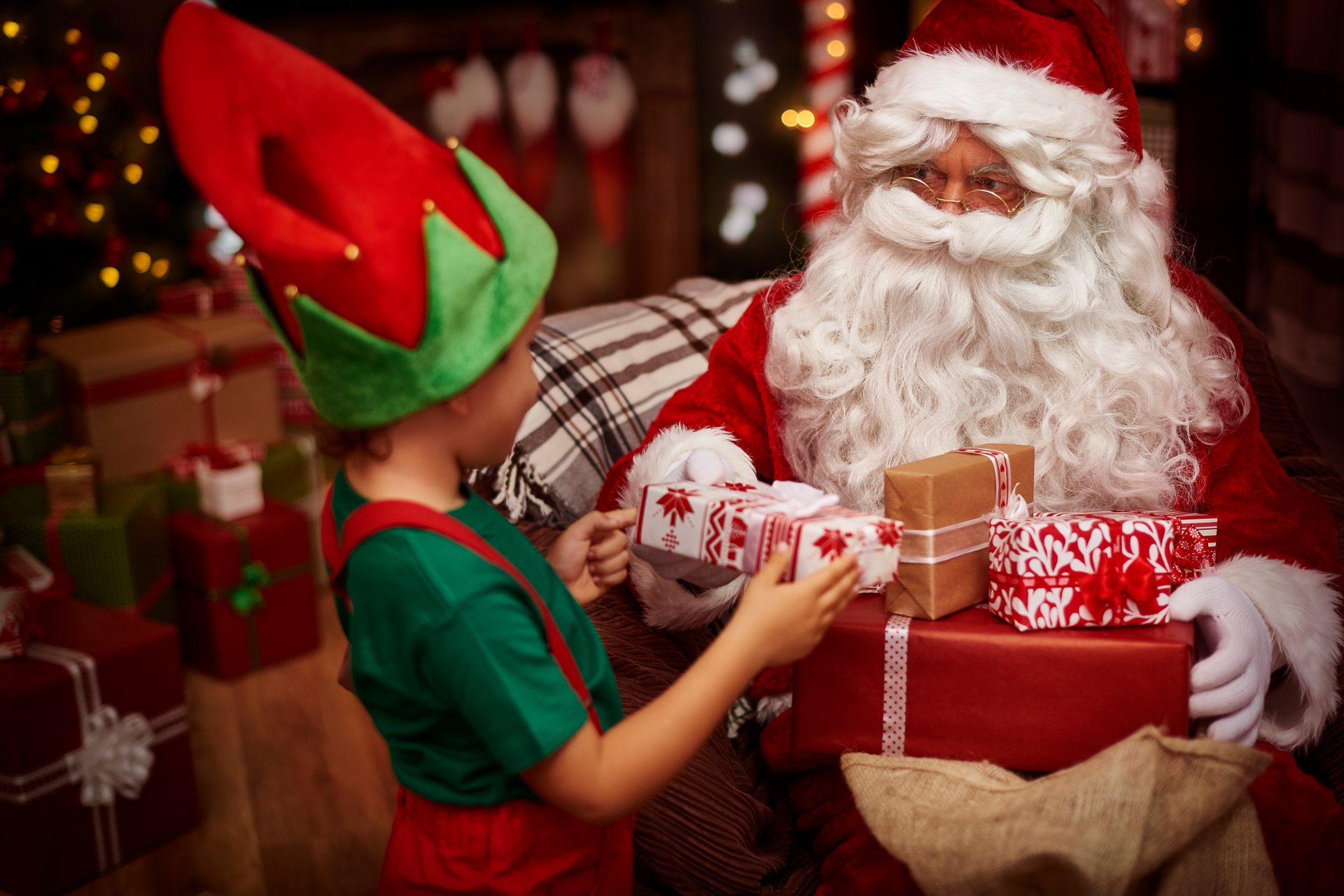 Santa stops blog