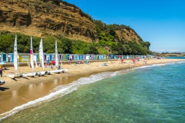 red funnel Shanklin Beach IVP