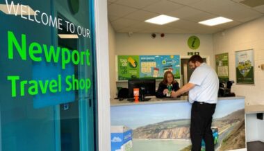 Southern Vectis Travel Shop Newport Tourist Information Point